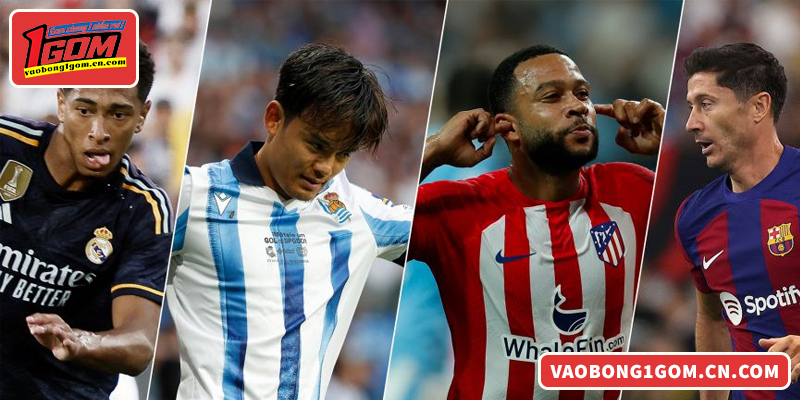 Các dữ liệu quan trọng được cập nhật trong lịch thi đấu La Liga